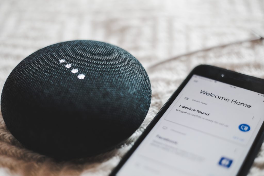 Smart speakers and mobile phones